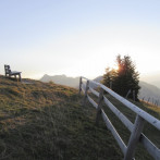 Sonnenaufgang am Berg