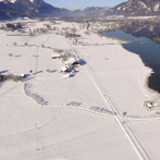 pilznerhof Der Pilznerhof von oben im Winter